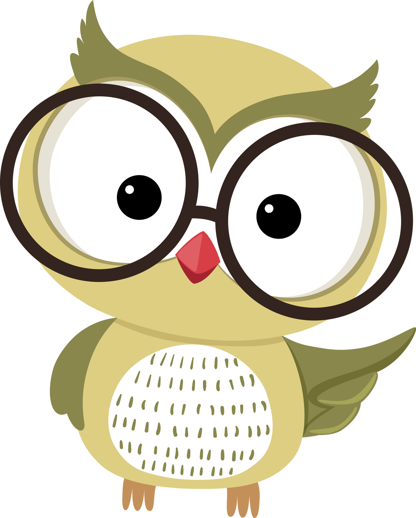 Cartoon Owl Mascot